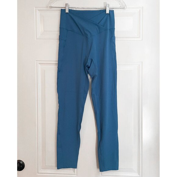 Halara High Waisted Crossover Side Pocket Yoga Leggings - Picture 3 of 7